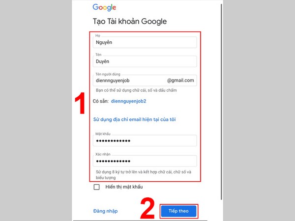 Cách tạo Gmail trên điện thoại Iphone 