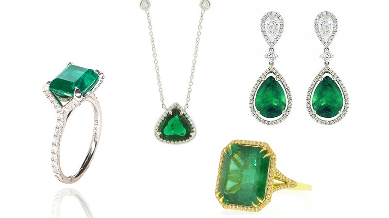 Đối với Vòng Đá Beryl Emerald và Xanh