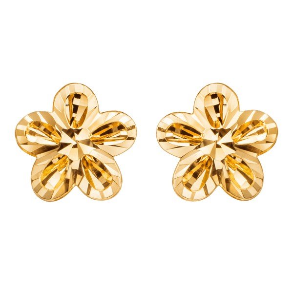 Bông tai hình hoa 5 cánh 