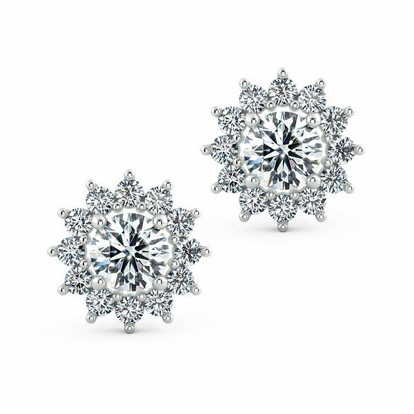 Bông tai  halo bông tuyết