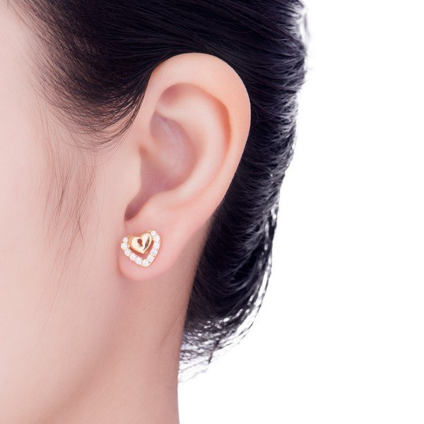 Bông tai vàng 18k dưới 2 triệu