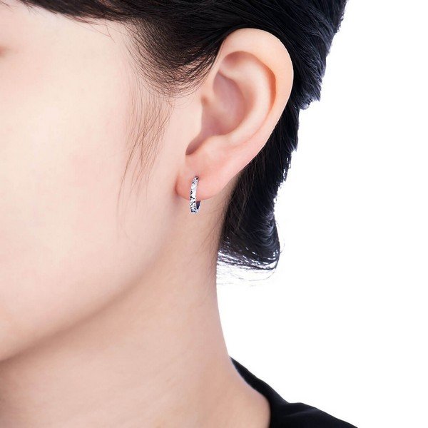 Bông  tai vàng trắng