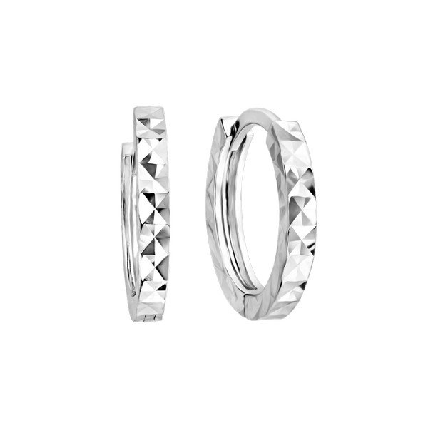 Khuyên tai tròn vàng Ý