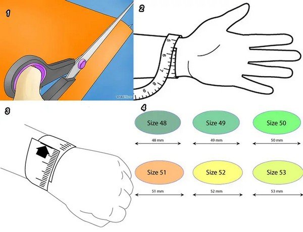 Cách đo ni lắc tay bằng thước