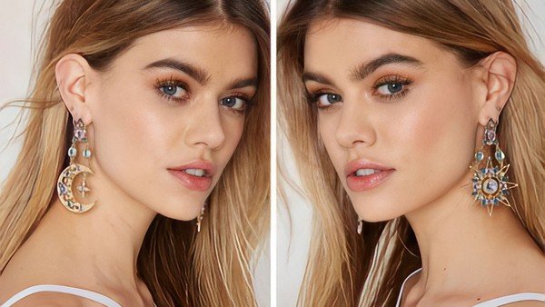 Đeo bông tai 1 bên