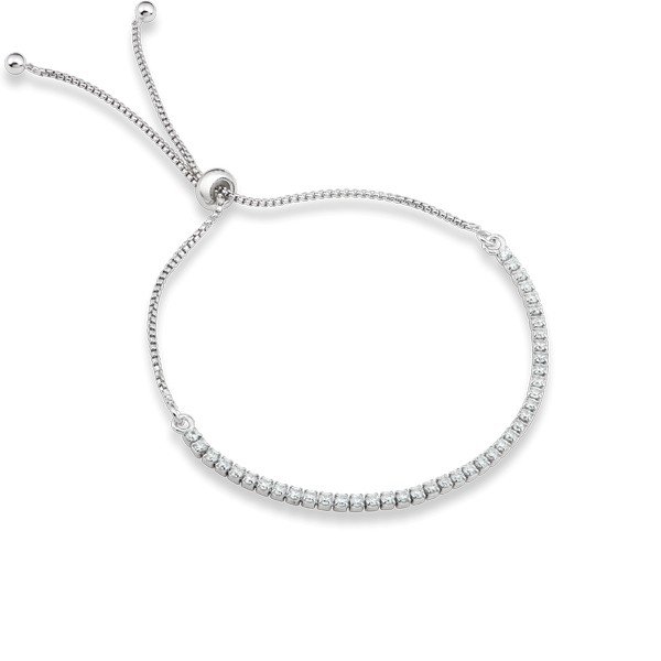 Lắc tay dạng kiềng bạc nữ PNJ