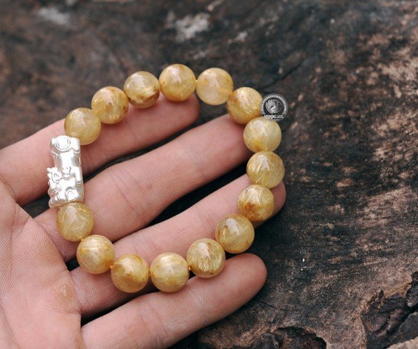 Vòng từ hưu thạch anh tóc vàng