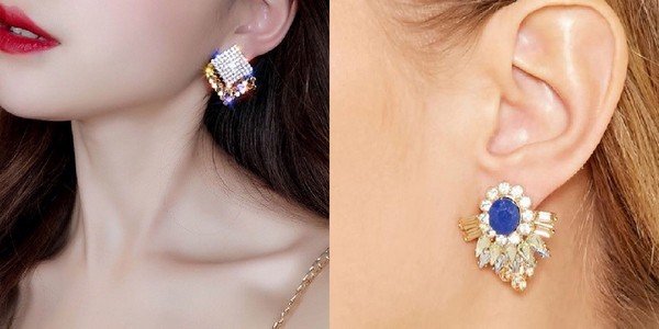 Mặt tròn đeo bông tai nào hợp
