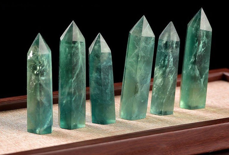 Công dụng đá thạch anh xanh trong phong thuỷ 