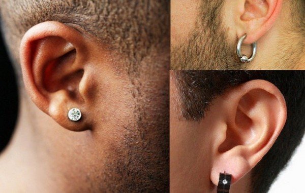 Xỏ khuyên tai nam
